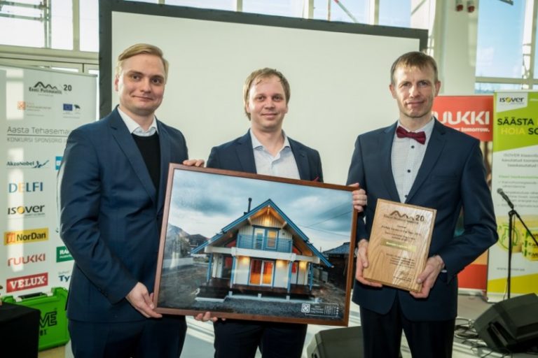 Wir haben den Preis für das beste maschinell hergestellte Blockhaus